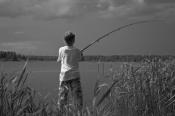 <young fisherman>